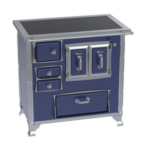 Fogao a Lenha GII N 1 Gab Sec Xviii Premium Azul Sd