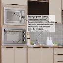 Ver imagem 4 de Cozinha Modulada Compacta 4 Peças com Espaço para Forno e Micro-ondas sem Tampo Aspen Luciane Móveis