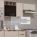 Ver imagem 6 de Cozinha Modulada Compacta 4 Peças com Espaço para Forno e Micro-ondas sem Tampo Aspen Luciane Móveis