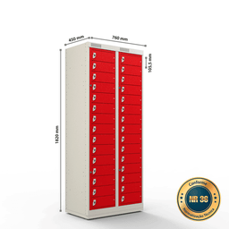 Armário de Aço Distribuidor 30 Portas - Nk 2415 - 5