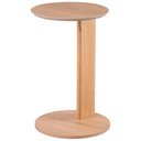 Ver imagem 3 de Mesa Lateral para Sala de Estar Pés Madeira Bulat A03 Hanover Roble - Lyam Decor
