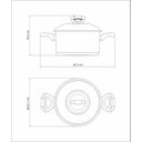 Ver imagem 7 de Caçarola Tramontina Solar Baquelite Funda em Aço Inox Fundo Triplo com Tampa Alças de Baquelite 20 C