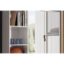 Ver imagem 7 de Armário Sapateira Casal Joy C- 2 Portas 2 Gavetas e Espelho Amendola-off White - Demóbile