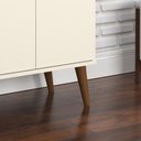 Ver imagem 4 de Aparador Buffet 3 Portas Cantinho Café 1 Gaveta Organizadora Balcão Sala Estar Cozinha Zeus - Off