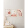 Kit 3 Quadros Decorativos Infantil Arco Iris No3 - 1