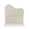 Cabeceira Casal Estofada para Cama Box em Bouclé - 1