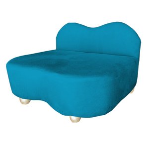 Cama Pet Kyara Sala Quarto Reforçada Turquesa