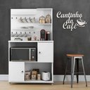 Ver imagem 2 de Placa Decorativa Cantinho do Café Branco Trovarelli