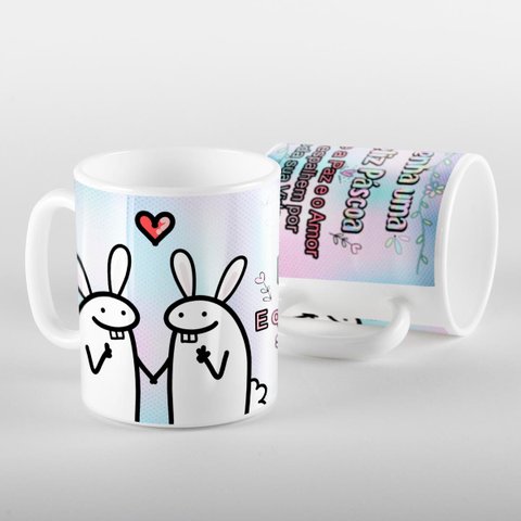 Caneca Flork Tenha Uma Feliz Pascoa