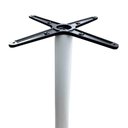 Ver imagem 4 de Mesa Pisa Beta Bistrô Fratini 107,50cm (a) Disco Redondo Branco Tampo Mdp Redondo Branco 80cm (l)