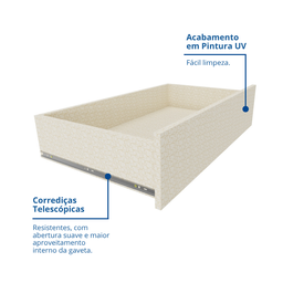 Guarda-Roupa Modulado Casal 11 Portas Infinity Marrom/Cedro/Duna - 14 Guarda-Roupa Modulado Casal 11 Portas Infinity Marrom/Cedro/Duna - 14