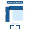 Ver mais imagens de Guarda-Roupa Modulado Casal 11 Portas Infinity Marrom/Cedro/Duna