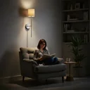 Ver imagem 2 de Arandela Luminária de Parede Clássico Moderna com Cupula Ref 83 Decoração Casa Sala Quarto Banheiro