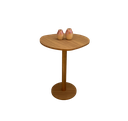Ver imagem 3 de Mesa Lateral Monopé Design Orgânico 51cm - Mel