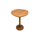 Ver imagem 6 de Mesa Lateral Monopé Design Orgânico 51cm - Mel