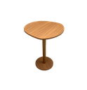 Ver imagem 6 de Mesa Lateral Monopé Design Orgânico 51cm - Mel