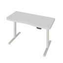 Ver imagem 2 de Mesa Canadá Ergonômica Pc Regulagem Altura Motorizada Branca Home Office Setup Premium Bivolt