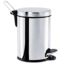 Ver imagem 1 de Lixeira com Pedal e Balde 3 Litros - 3040/201 - Brinox Lixeira C/pedal e Balde 3lt Brinox 3040/201
