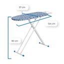 Ver imagem 2 de Tábua de Passar Roupa Extra Forte 2001 com Estampas Sortidas Resistente em Aço Mix Plus