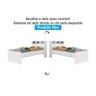 Cama Solteiro Ravena C/ 2 Gavetas Cinamomo/off White - Conquista - 6