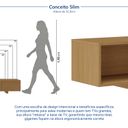 Ver mais imagens de Rack com Painel Ripado para TV até 86 Polegadas 280cmx250cm Aruá CabeCasa MadeiraOriginals