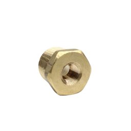 Bucha Redutora 1/2 Npt Macho X 1/8 Npt Fêmea para Gás - 1