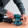 Lixadeira Roto Orbital 125mm Industrial 300w com Lixa Saco Coletor Bo5040 110v Makita - 3