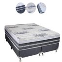 Ver imagem 2 de Cama Box Queen Castor Silver Star Air One Face Pocket 158x198x59 + Box Castor