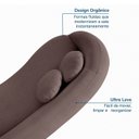 Ver imagem 7 de Sofá 2 Lugares Orgânico 160cm Fava CabeCasa MadeiraOriginals Marrom