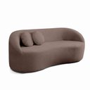 Ver imagem 2 de Sofá 2 Lugares Orgânico 160cm Fava CabeCasa MadeiraOriginals Marrom