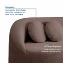 Ver imagem 6 de Sofá 2 Lugares Orgânico 160cm Fava CabeCasa MadeiraOriginals Marrom