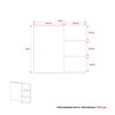 Ver imagem 7 de Armário para Banheiro c/ Espelho - Branco