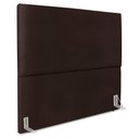 Ver imagem 1 de Cabeceira Queen 160 Cm com Frame Luna Corino Marrom Artte