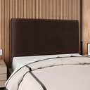 Ver imagem 2 de Cabeceira Queen 160 Cm com Frame Luna Corino Marrom Artte