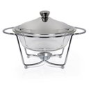 Ver imagem 1 de Rechaud Aço Inox Service Redondo Gourmet Mix