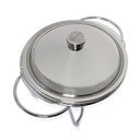 Ver imagem 4 de Rechaud Aço Inox Service Redondo Gourmet Mix