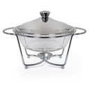 Ver imagem 2 de Rechaud Aço Inox Service Redondo Gourmet Mix