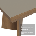 Ver mais imagens de Conjunto Sala de Jantar Tampo de Madeira 6 Cadeiras Rustic/Cinza/Imperial Sarlat Madesa