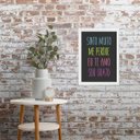 Ver imagem 1 de Quadro Ho'oponopono Mágico Fundo Preto 24x18cm - com Vidro:madeira Branca