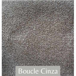 Cabeceira Orgânica Naturale Tecido Bouclê Premium - Cinza - 0,90 Solteiro - 2