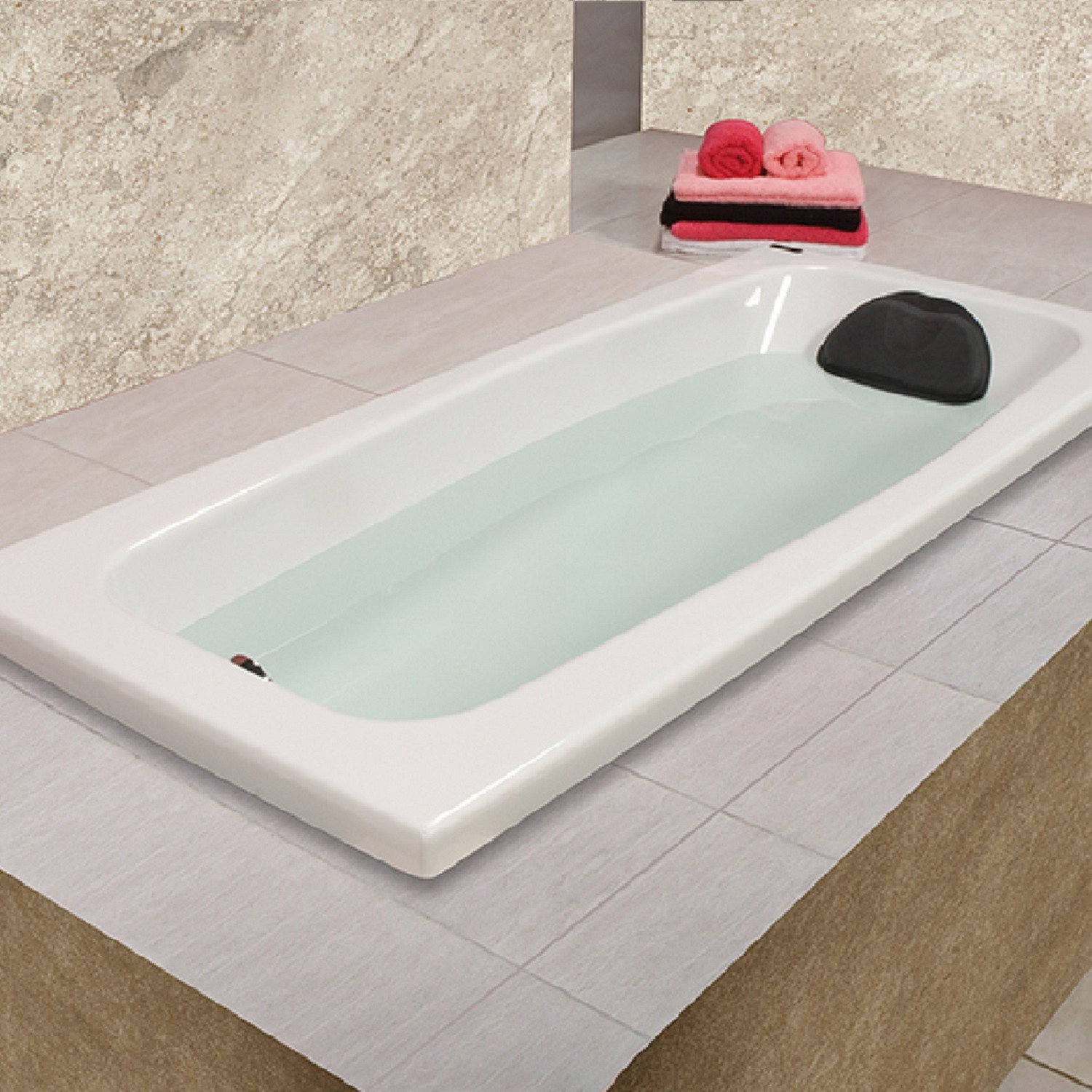 Banheira de Hidromassagem Classic Astra em Gel Coat Super Luxo sem Aquecedor 150 Cm - Volume Ideal 1 - 110V - 1