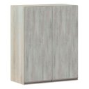 Ver imagem 2 de Armário Para Cozinha 60cm 2 Portas Legno Crema C/Concreto