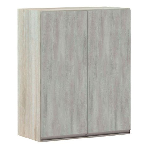 Armário Para Cozinha 60cm 2 Portas Legno Crema C/Concreto