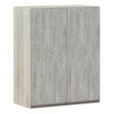 Ver imagem 1 de Armário Para Cozinha 60cm 2 Portas Legno Crema C/Concreto