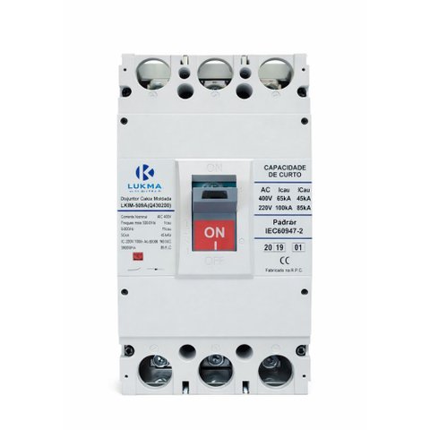 Disjuntor Caixa Moldada Lkm 500a Lukma