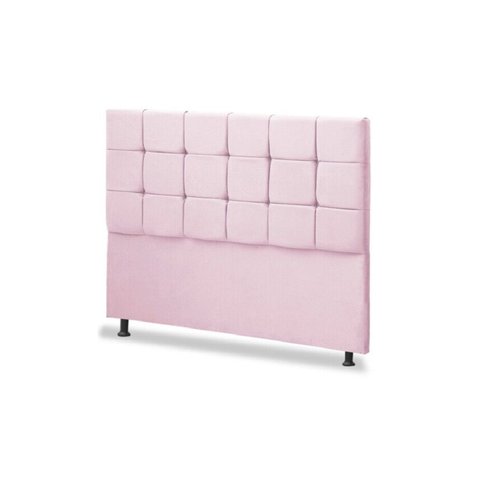Cabeceira Luxo Sleep Malu Casal 140 cm Rosa - M&F Decor