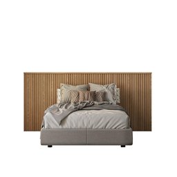 Cabeceira Casal Queen Laranjeiras 240cm Cor Carvalho Linea Brasil - 2
