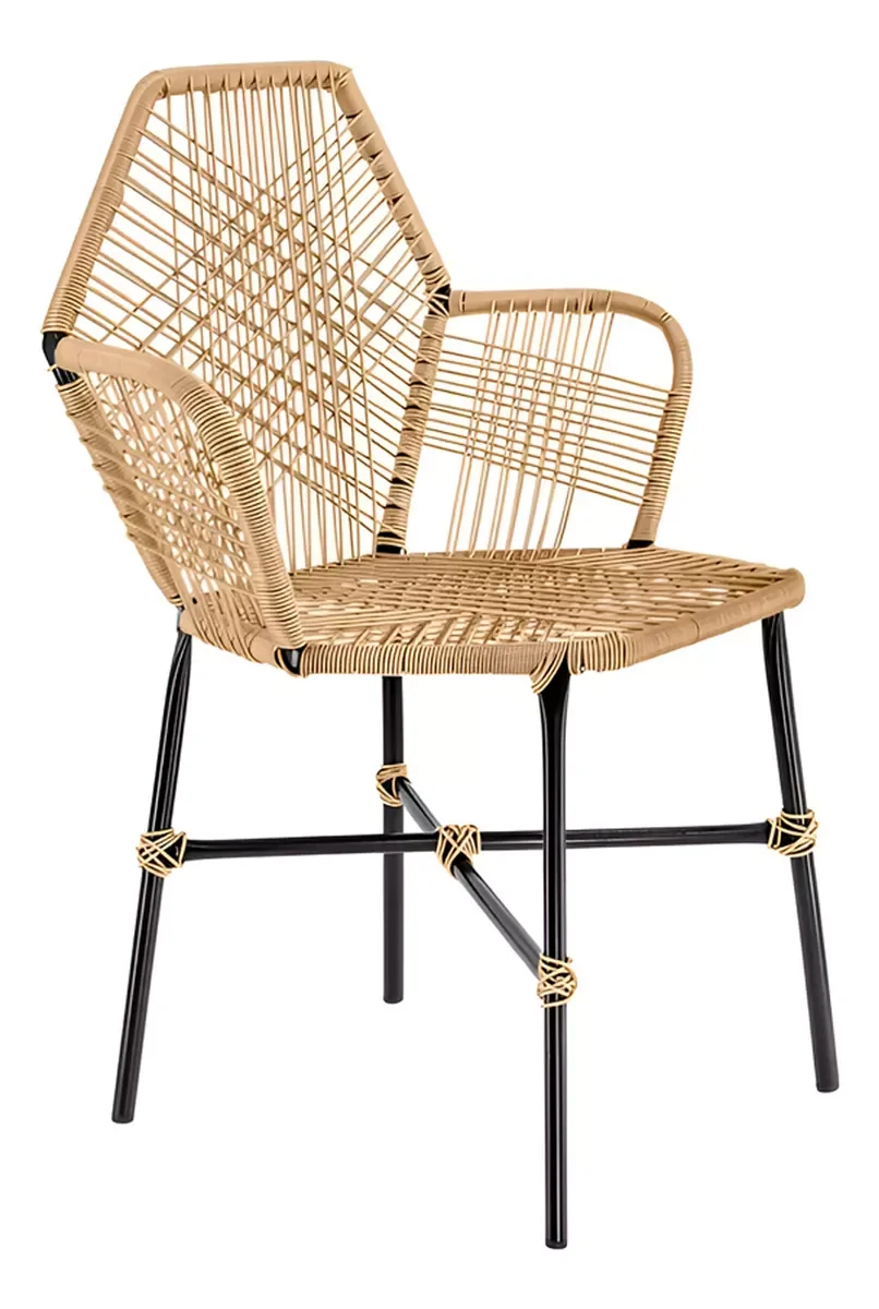 Ver imagem 1 de Cadeira Tropicalia em Junco Amendoa