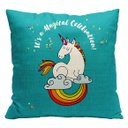 Ver imagem 1 de Almofada Unicornio Verde