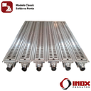 Ver imagem 2 de Ralo Inox Classic com Saída na Ponta - Inox 304 - 200x20x07 Cm